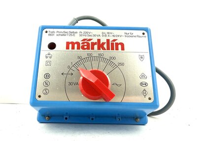 M�rklin 6631 H0 Tranformator 30 VA