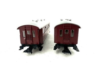 M�rklin 4335 + 43351 H0 Nebenbahnwagen Bi/ABi der DB