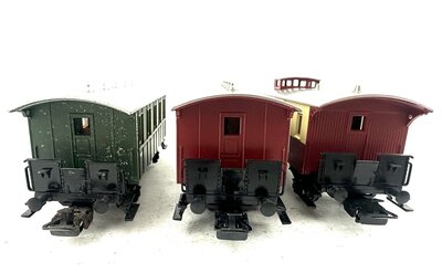 M�rklin H0 L�nderbahnwagen Personenwagen + Gep�ckwagen