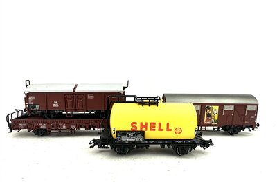 M�rklin H0 G�terwagen Konvolut der DB