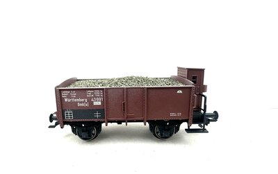 M�rklin 46039 H0 Hochbordwagen 0mk der KWStE