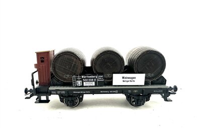 M�rklin 46743 H0 Weinfasswagen der KWStE