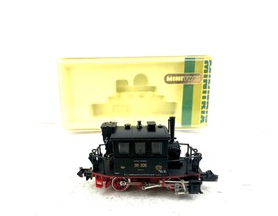 Minitrix 12015 N Dampflok Glaskasten BR 98 der DB