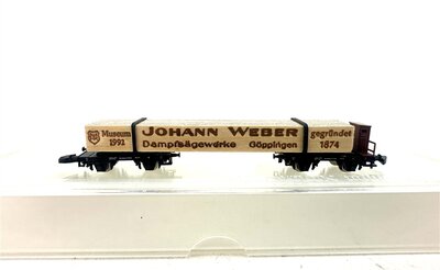 M�rklin Langholzwagen Museumswagen 1992 Spur Z