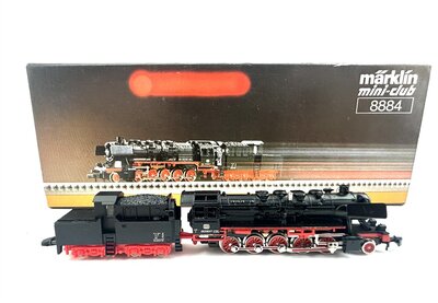 M�rklin 8884 Dampflok BR 050 der DB in Spur Z