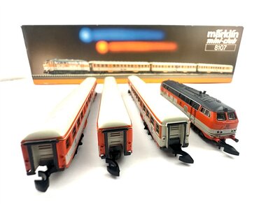 M�rklin 8107 Zugset Nahverkehrszug City-Bahn der DB in Spur Z
