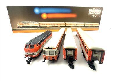 M�rklin 8107 Zugset Nahverkehrszug City-Bahn der DB in Spur Z