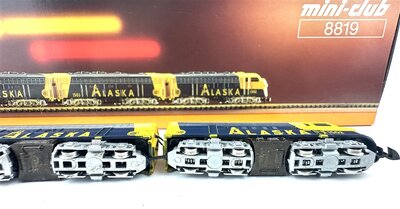 M�rklin 8819 US Diesellok Alaska Railroad F7 3-teilig in Spur Z