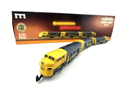 M�rklin 8819 US Diesellok Alaska Railroad F7 3-teilig in Spur Z