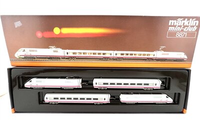 M�rklin 8871 ICE Triebwagenzug BR 410 4-teilig der DB in Spur Z