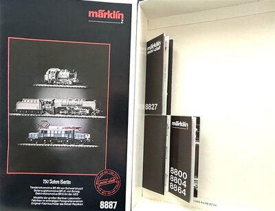 M�rklin 8887 Lokomotivpackung 750 Jahre Berlin in Spur Z