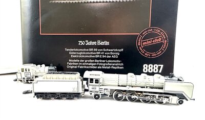 M�rklin 8887 Lokomotivpackung 750 Jahre Berlin in Spur Z
