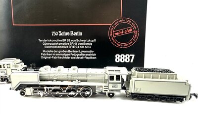 M�rklin 8887 Lokomotivpackung 750 Jahre Berlin in Spur Z
