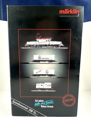 M�rklin 8114 G�terzug 125 Jahre Rotes Kreuz in Spur Z