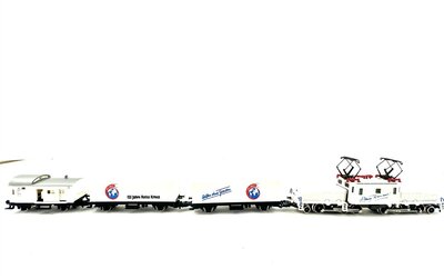 M�rklin 8114 G�terzug 125 Jahre Rotes Kreuz in Spur Z