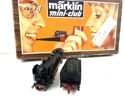 M�rklin 8893 Dampflok BR 18 der DB in Spur Z