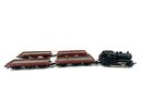 M�rklin Dampflok BR 89 mit 4 G�terwagen der DB in Spur Z