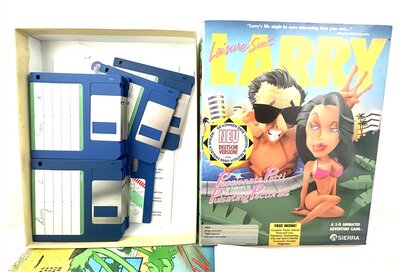 Larry Game f�r Amiga Commodore Sierra 12 Disketten