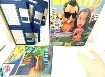 Larry Game f�r Amiga Commodore Sierra 12 Disketten
