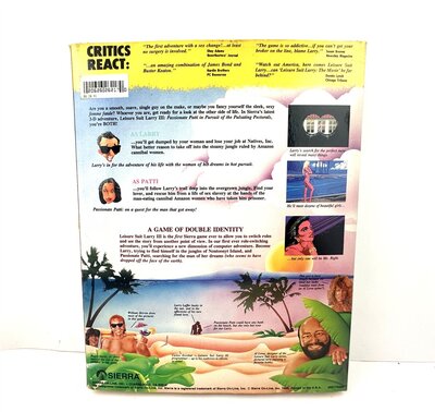 Larry Game f�r Amiga Commodore Sierra 12 Disketten
