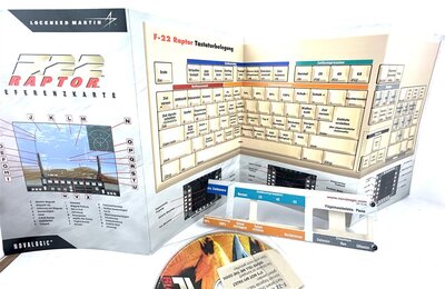 F22 Raptor PC Spiel CD-ROM mit Anleitung