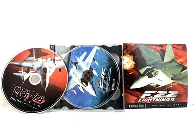 Novalogic F-16, F22, Mig 29 3x PC Spiele CD-ROM