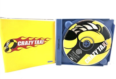 Sega Dreamcast Spiel Crazy Taxi Rennspiel