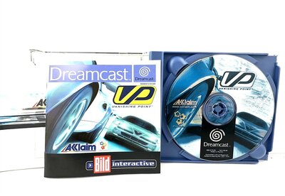 Sega Dreamcast Game Vanishing Point Rennspiel