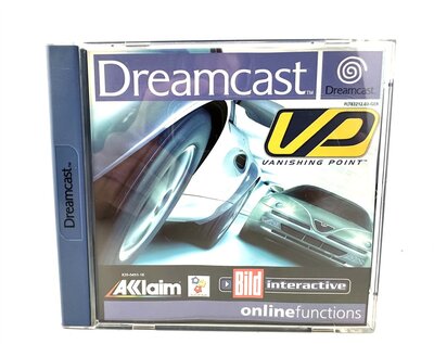 Sega Dreamcast Game Vanishing Point Rennspiel