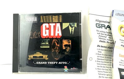 PC Spiel GTA von 1997 CD-ROM