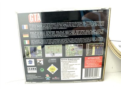 PC Spiel GTA von 1997 CD-ROM