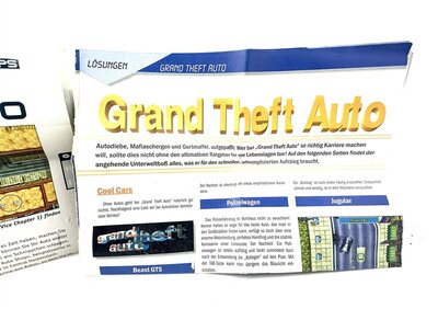 PC Spiel GTA von 1997 CD-ROM