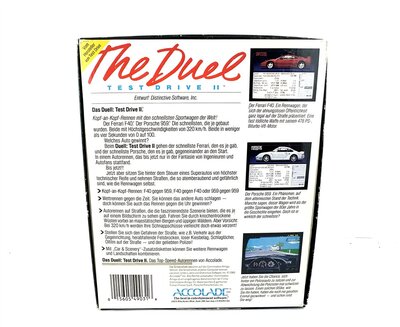 Amiga Commodore Spiel The Duel Testdrive II