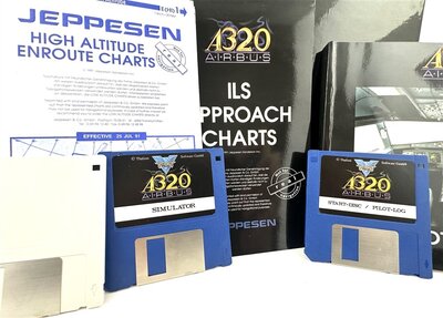 Amiga Commodore Spiel A320 Airbus