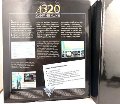 Amiga Commodore Spiel A320 Airbus