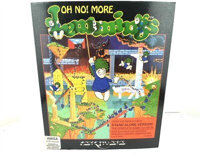Amiga Commodore Spiel Lemmings