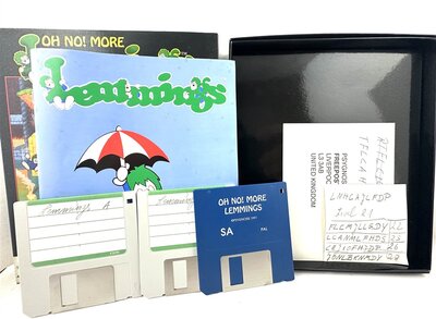 Amiga Commodore Spiel Lemmings