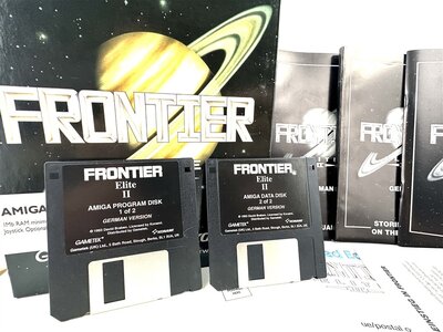 Amiga Commodore Spiel Frontier Elite II