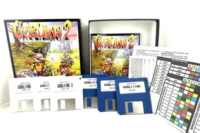 Amiga Commodore Spiel Gobliins 1 & 2