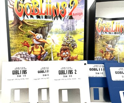 Amiga Commodore Spiel Gobliins 1 & 2