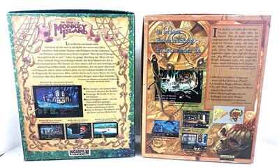 Amiga Commodore Spiel The Secret of Monkey Island 1 & 2 BIG BOX