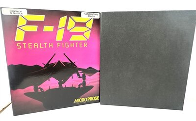 Amiga Commodore Spiel F-19 Stealth Fighter