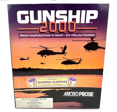 Amiga Commodore Spiel Gunship 2000