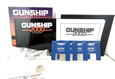 Amiga Commodore Spiel Gunship 2000