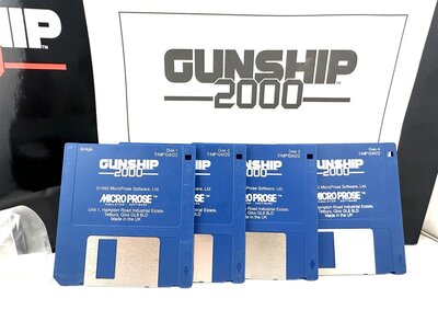 Amiga Commodore Spiel Gunship 2000