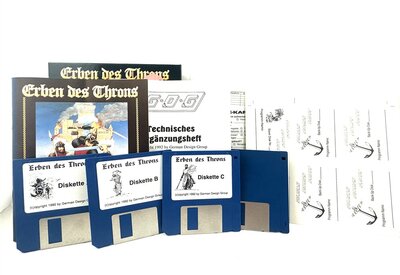 Amiga Erben des Throns BIG-BOX