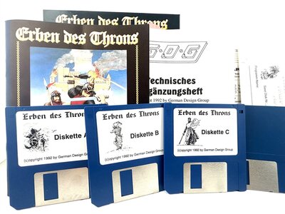 Amiga Erben des Throns BIG-BOX