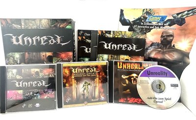Unreal 1 + Unreality + Mission Pack + Add-On PC Spiel