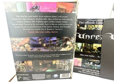 Unreal 1 + Unreality + Mission Pack + Add-On PC Spiel
