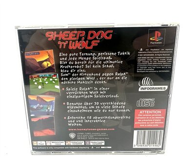 PlayStation Sheep Dog n Wolf Spiel PAL